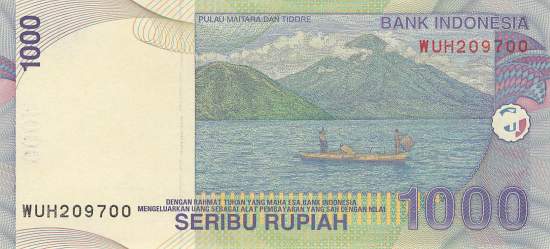 Indonesien 1000 Rupiah 2000 p141a